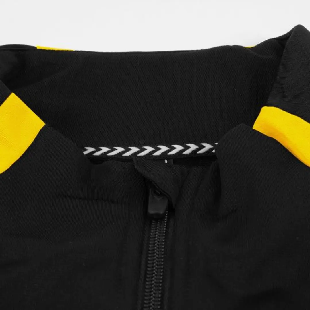 Hummel Authentic Poly FZ Sportvest - Geel - Maat XL