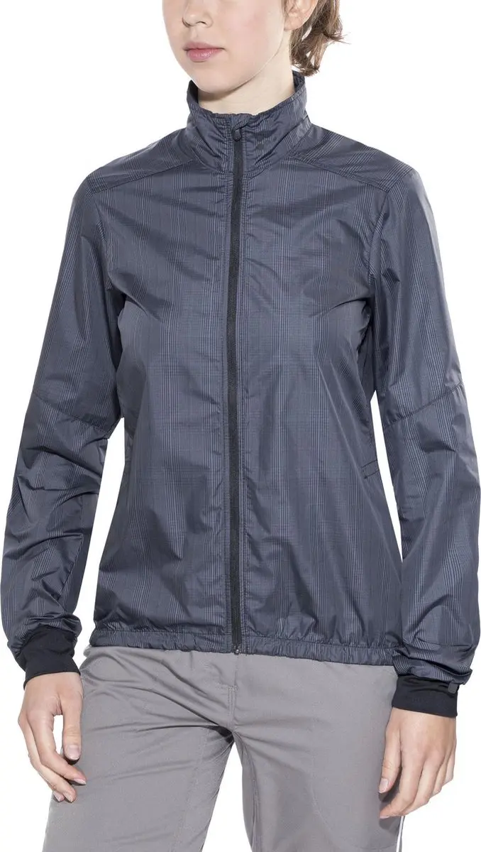 Craft Ride Windbreaker Fietsjas L - Grijs