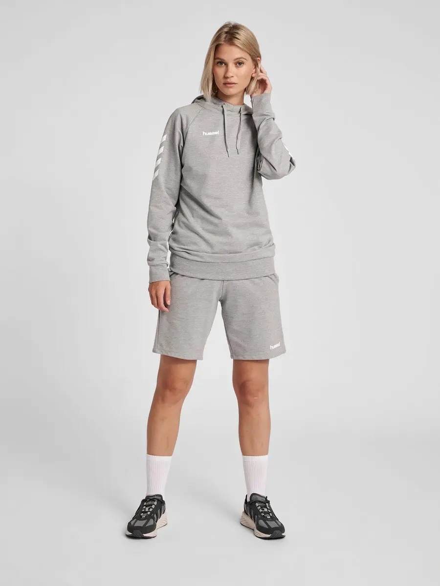 Hummel Hmlgo Cotton Woman 203510 Dameshoodie - M - Grijs