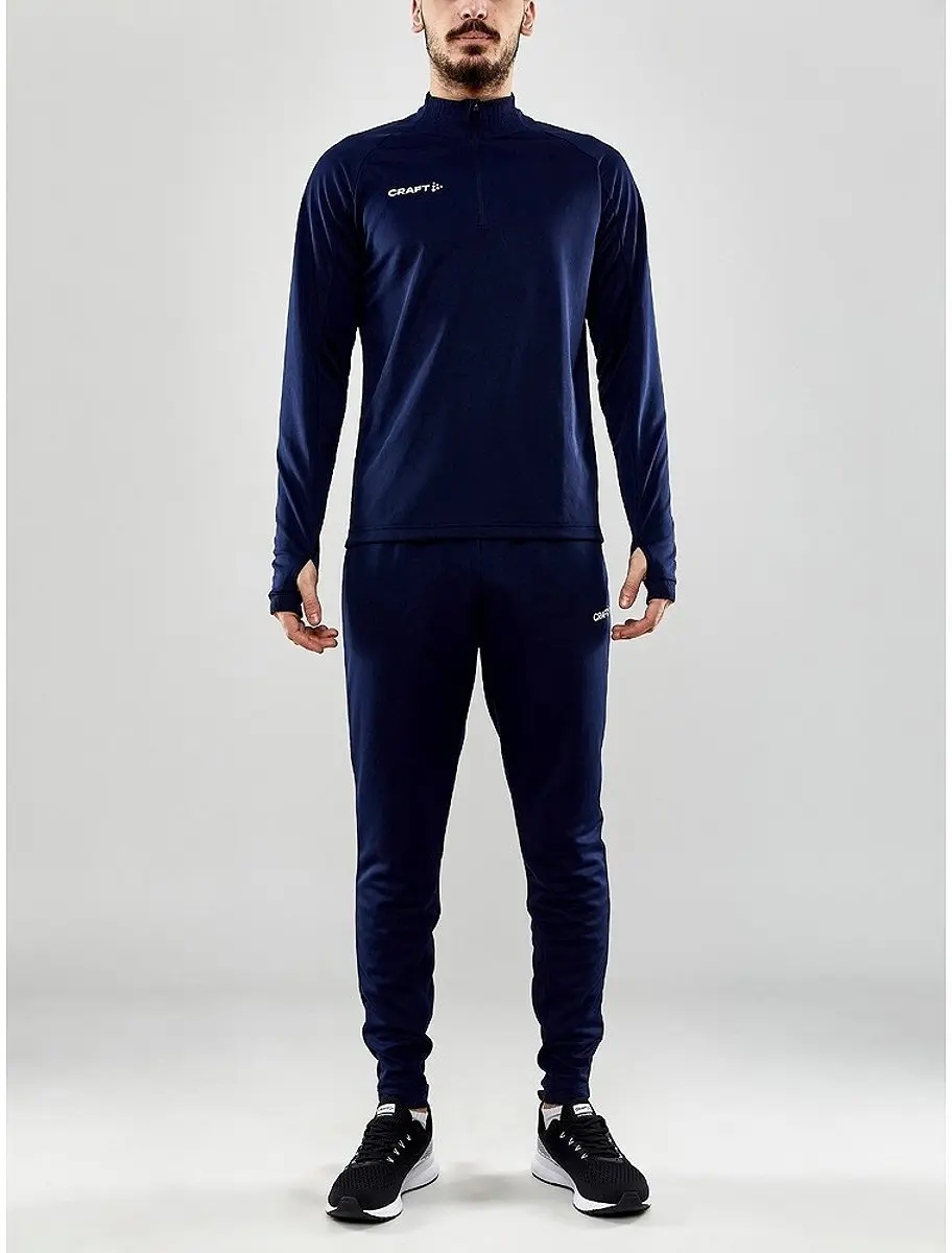 Craft Evolve Halfzip Longsleeve Shirt Heren - M - Navy