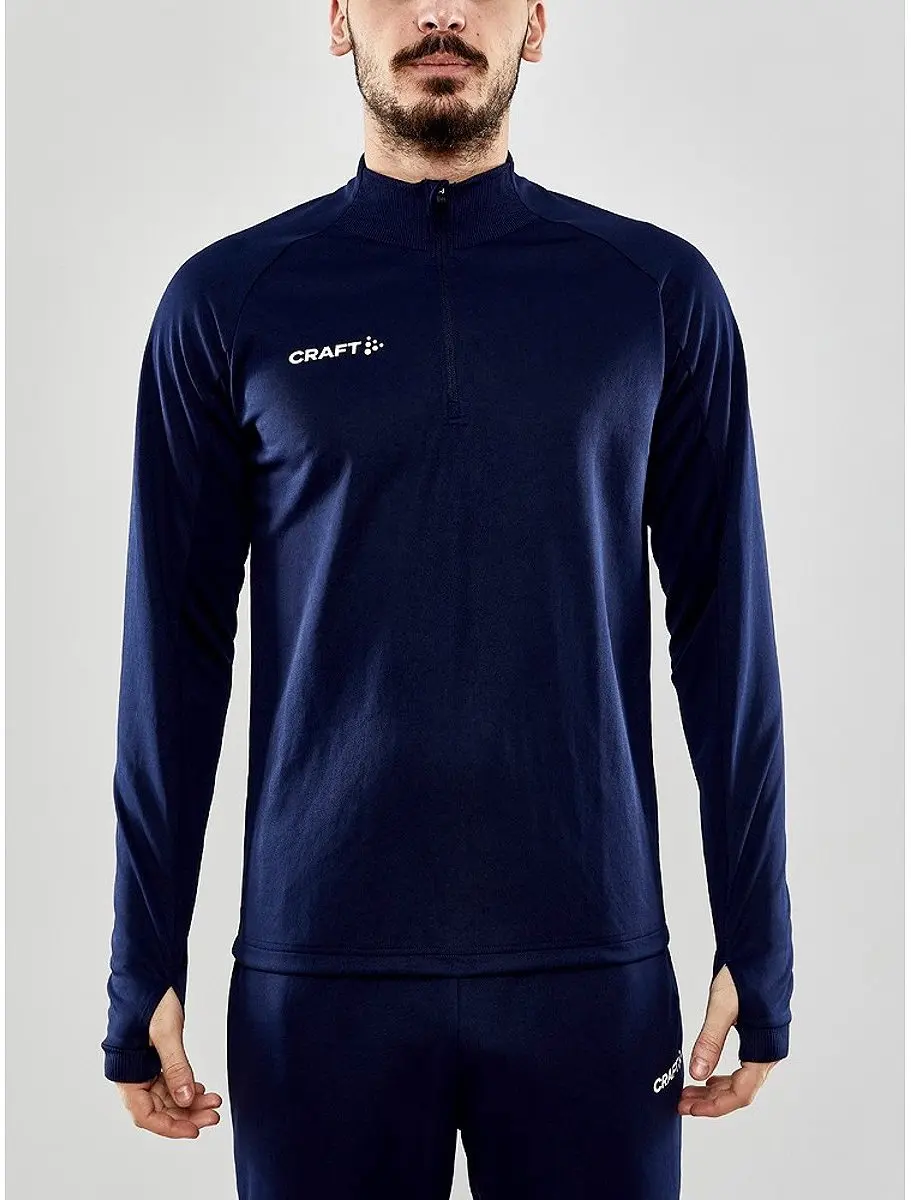 Craft Evolve Halfzip Longsleeve Shirt Heren - M - Navy