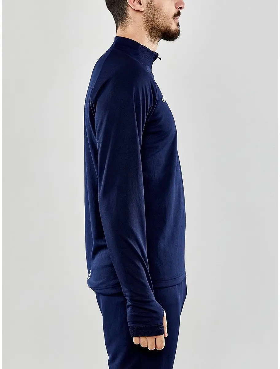 Craft Evolve Halfzip Longsleeve Shirt Heren - M - Navy