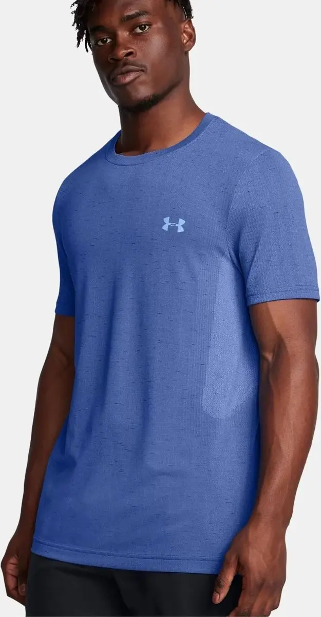 Under Armour Vanish Seamless Sportshirt - Blauw