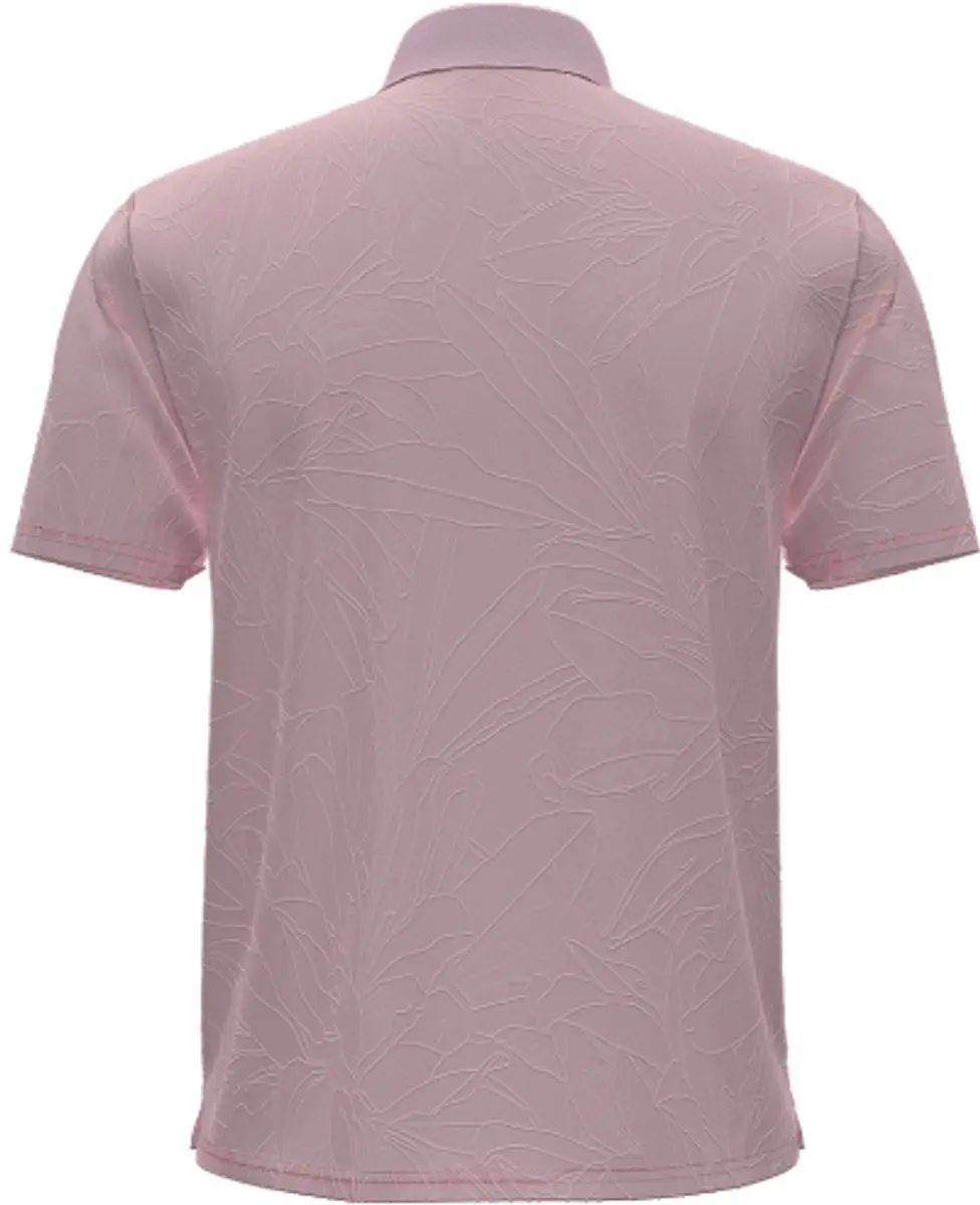 Under Armour ArmourDry Jacquard Polo Raise Azalea - L - Roze