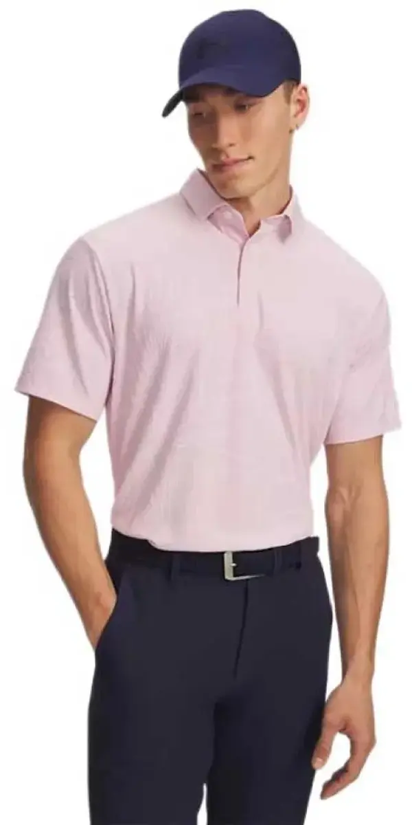 Under Armour ArmourDry Jacquard Polo Raise Azalea - L - Roze - afbeelding 6 van 6
