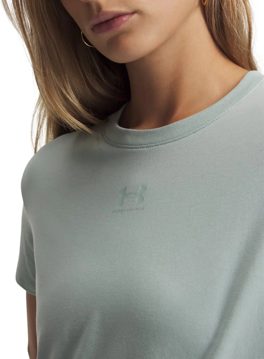 Under Armour HG Armour Comp SS Heren Sportshirt - Navy/Wit