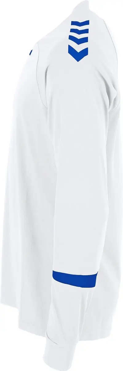 Hummel Fyn Voetbalshirt Lange Mouw Kinderen 116 - Wit/Royal