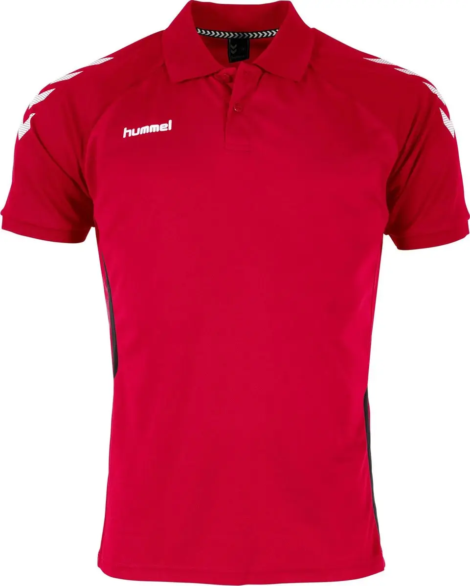 hummel Authentic Sportpolo Unisex - XXL Rood