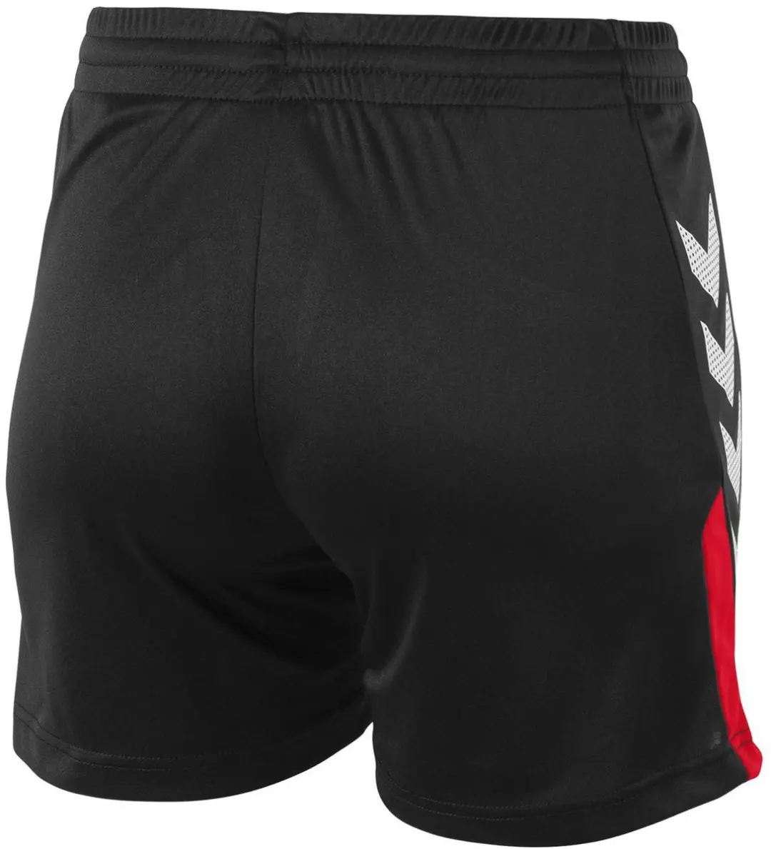 Hummel Aarhus Shorts Sportbroek Dames M - Zwart/Rood