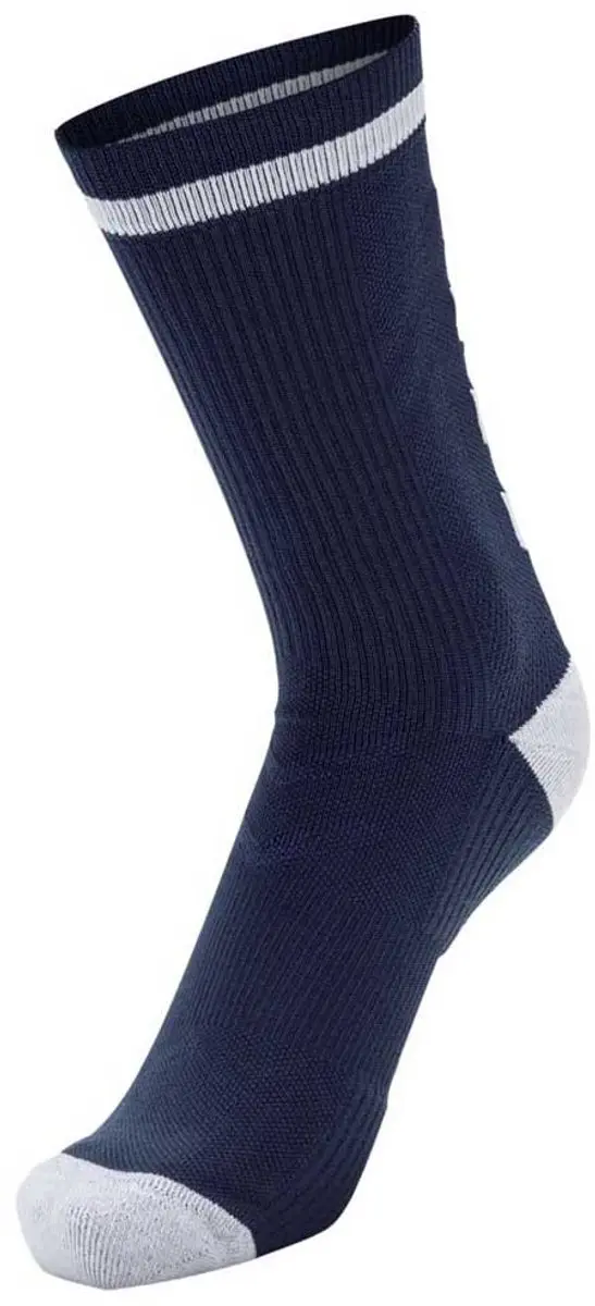 Hummel Elite Indoor Sokken Low Navy/Wit - 46-48
