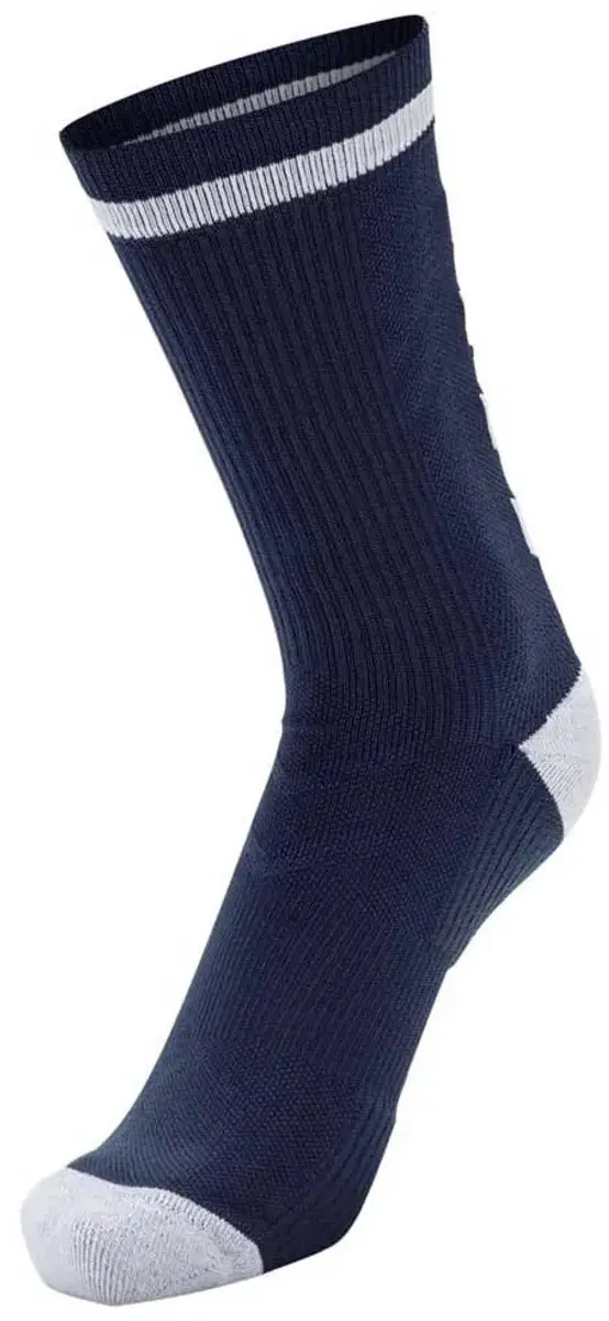 Hummel Elite Indoor Sokken Low Navy/Wit - 46-48