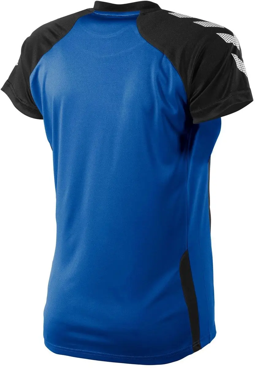 hummel Aarhus Sportshirt Dames XL - Blauw - afbeelding 6 van 6