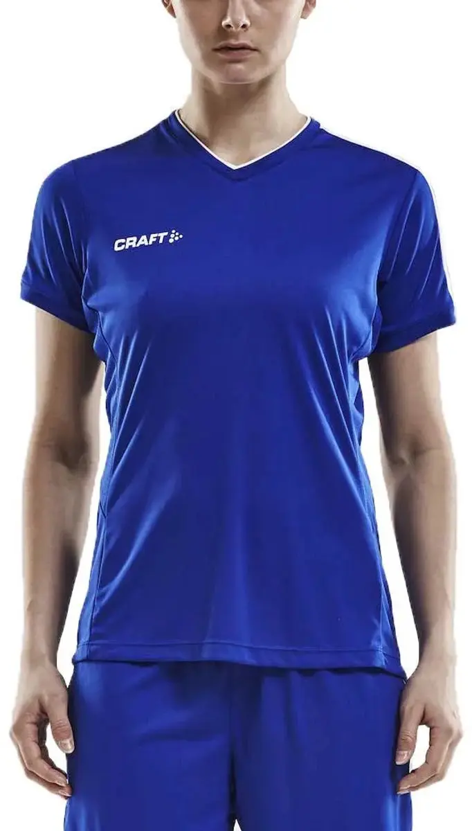 Craft Progress Practise T-Shirt Dames L - Royal