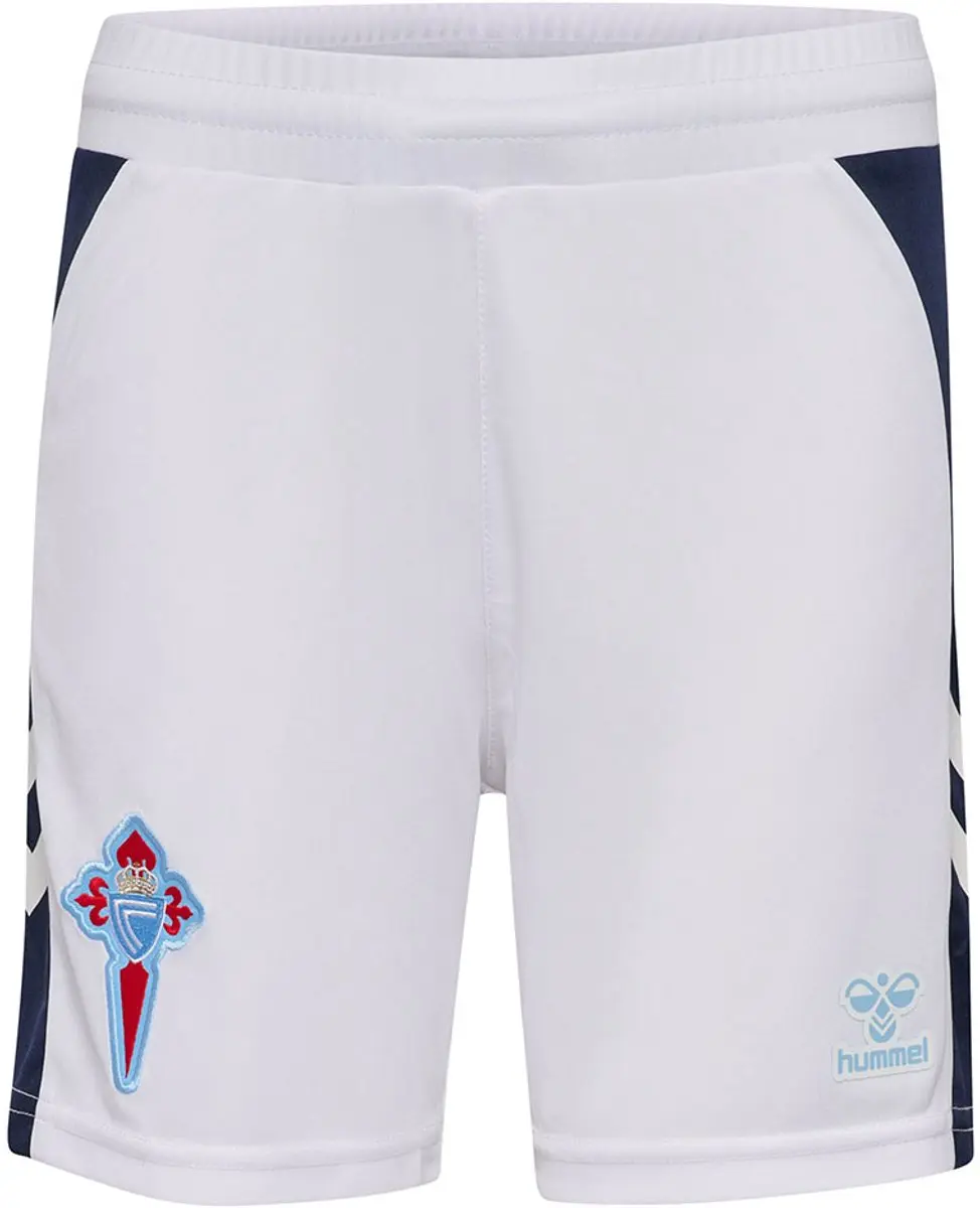 Hummel RC Celta de Vigo 25/26 Thuis Junior Shorts - Wit 116 cm