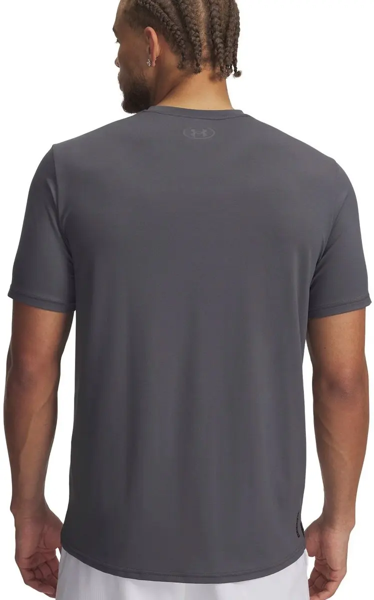 Under Armour Vanish Energy SS Shirt Heren M - Donkergrijs