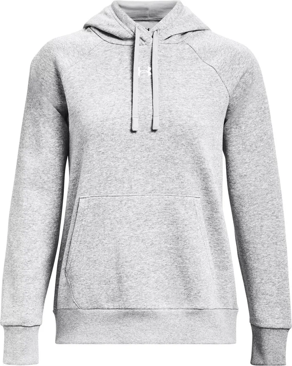 Under Armour UA Rival Fleece Dames Hoodie - Grijs - afbeelding 6 van 6
