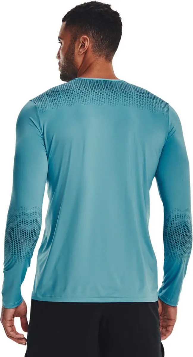 Under Armour Armourprint Ls - M - Glacier Blue/Downpour Gray - 2 Stuks