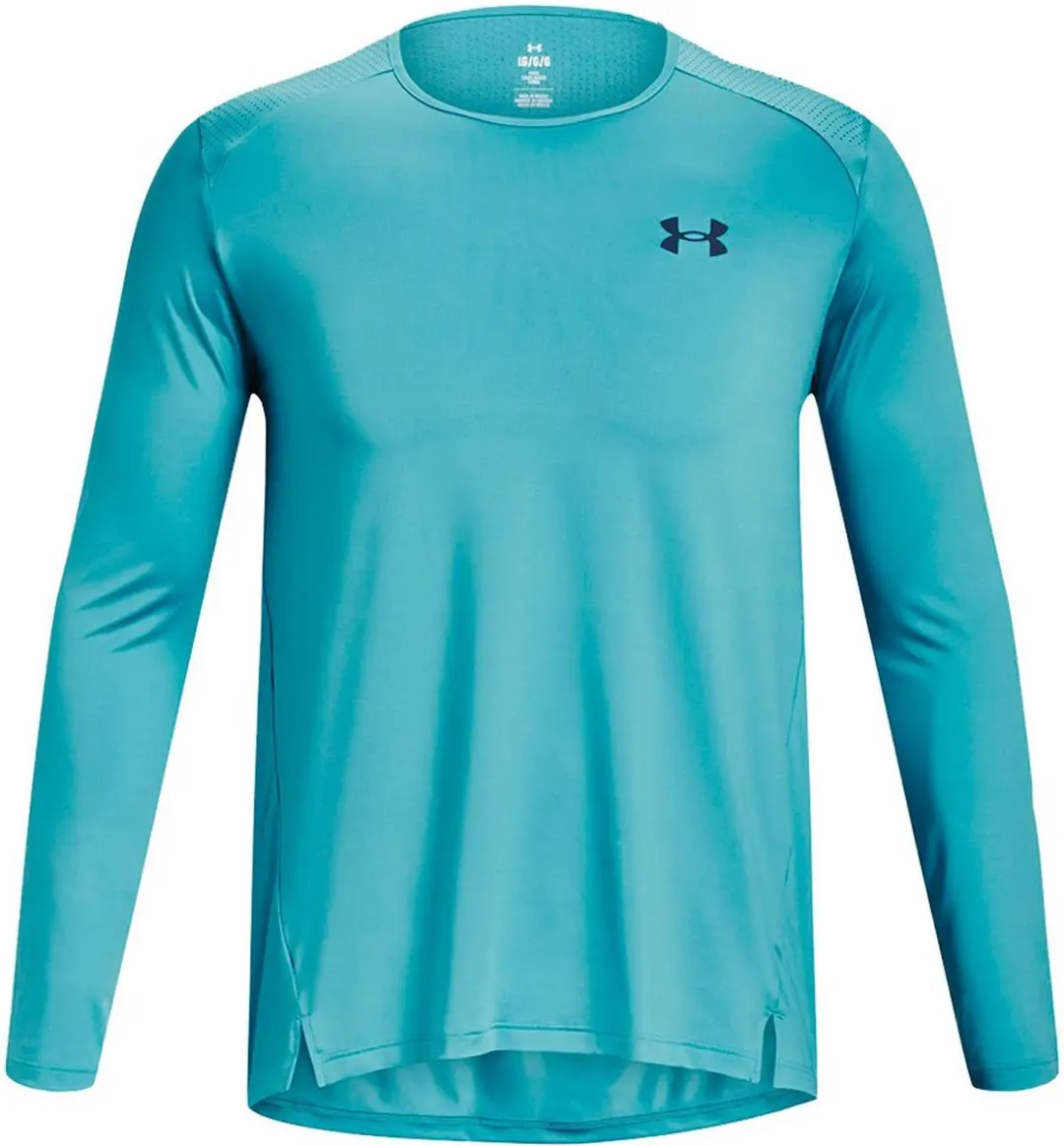 Under Armour Armourprint Ls - M - Glacier Blue/Downpour Gray - 2 Stuks