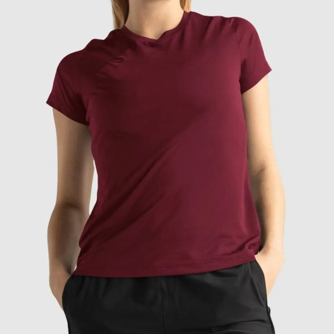 Stanno Functionals Training Tee Dames - XS - Bordeaux Rood