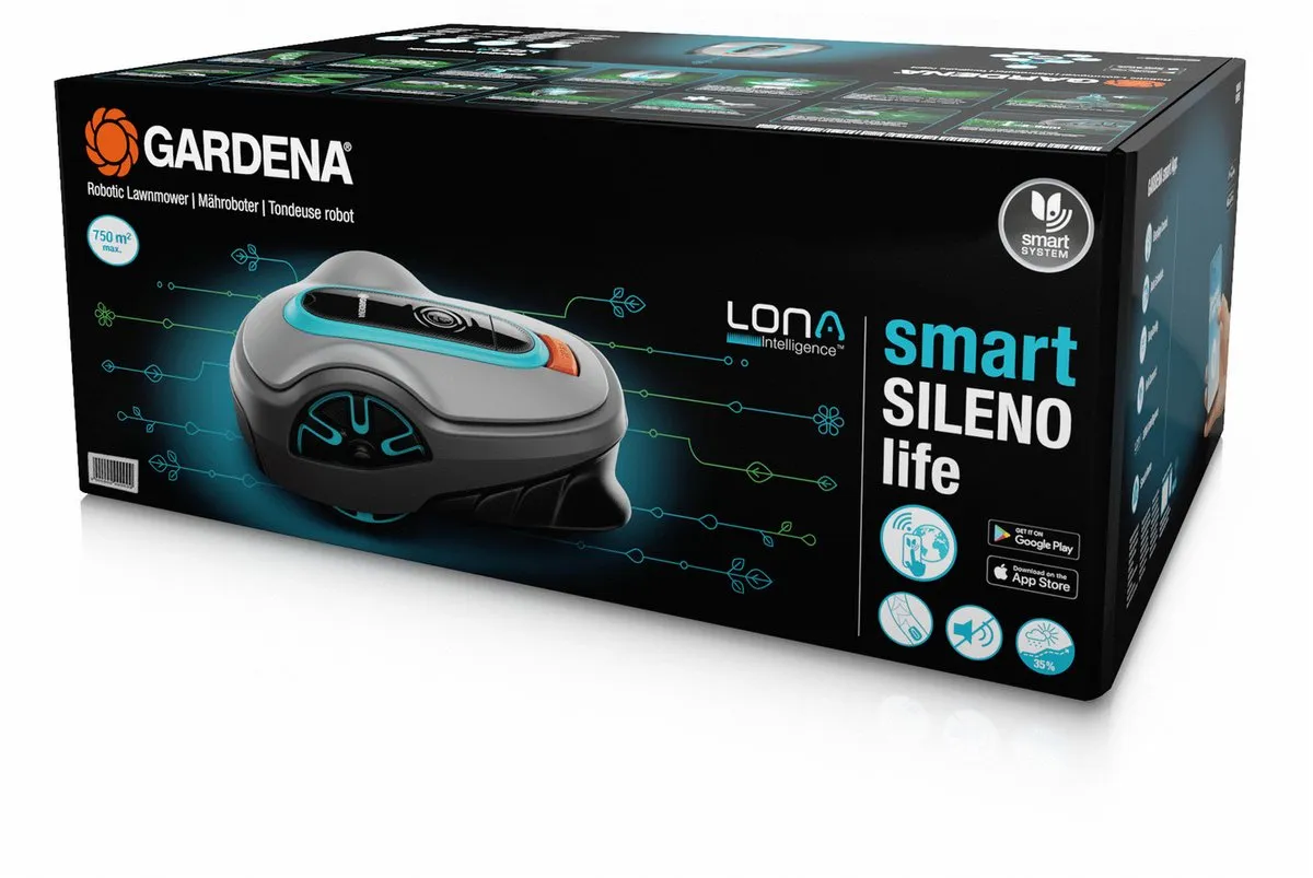 Gardena smart SILENO life 750 Robotmaaier - 750 m²