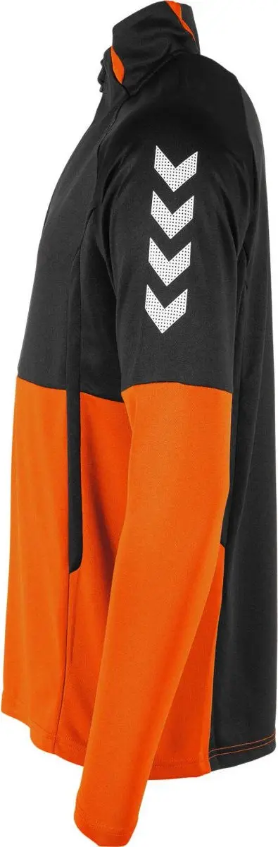 Hummel Authentic 1/4 Zip Sporttrui - M - Oranje
