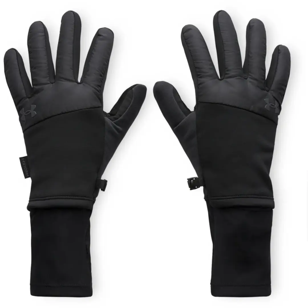 Under Armour Storm Fleece Runhandschoenen M - Zwart
