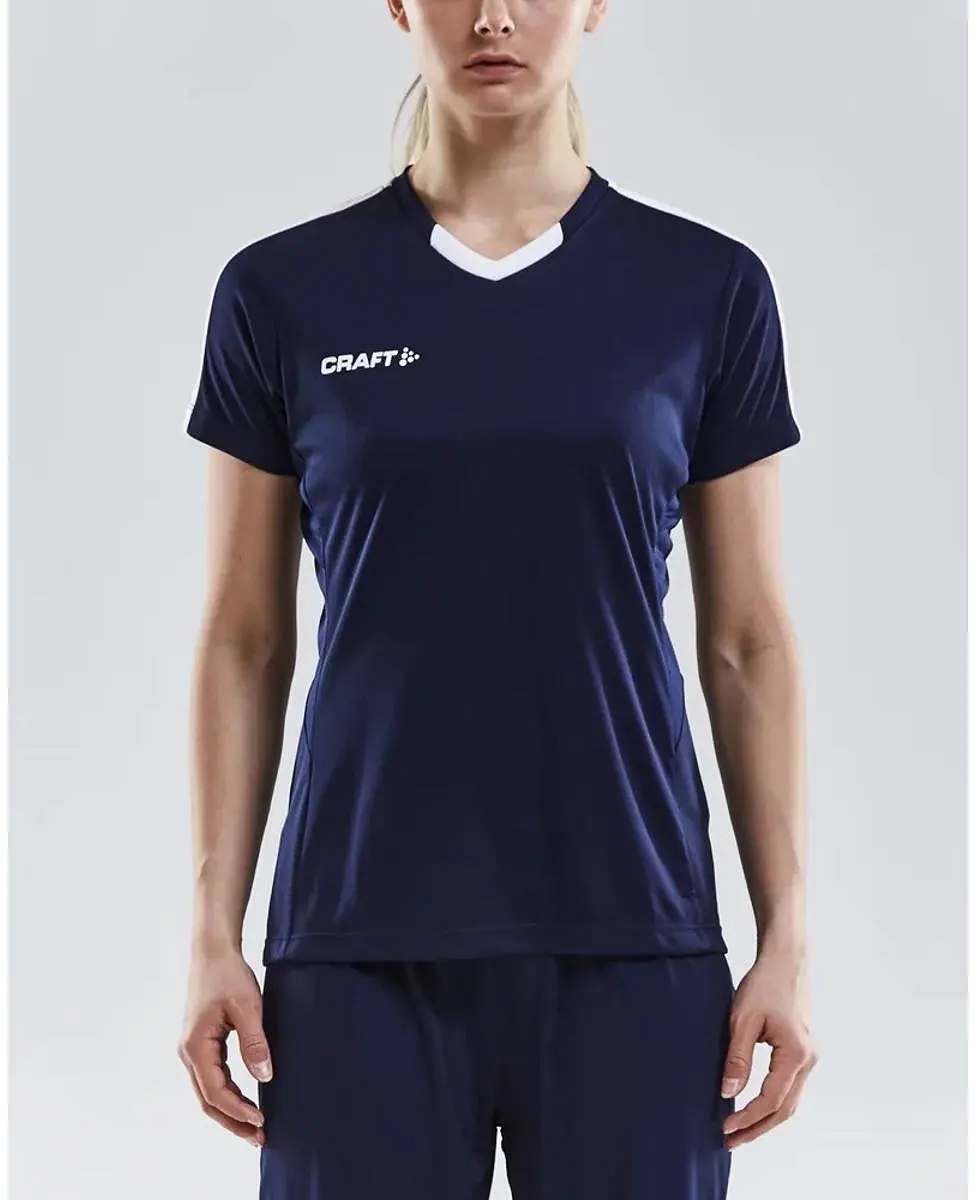 Craft Progress Contrast Shirt Dames - Marine XS