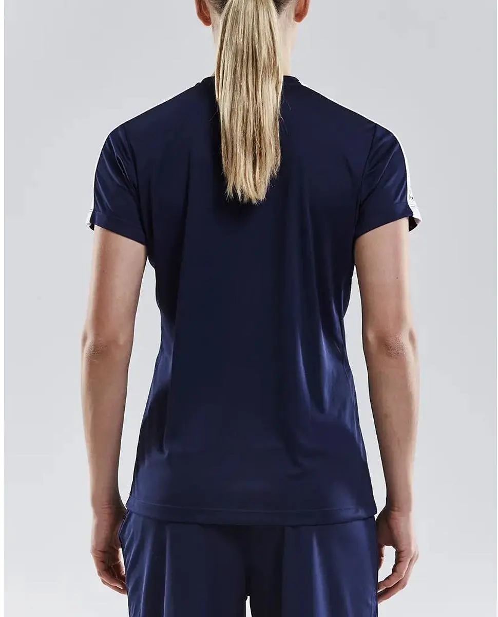 Craft Progress Contrast Shirt Dames - Marine XS