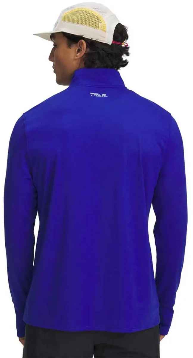 Under Armour Trail Run Sweatshirt M - Blauw