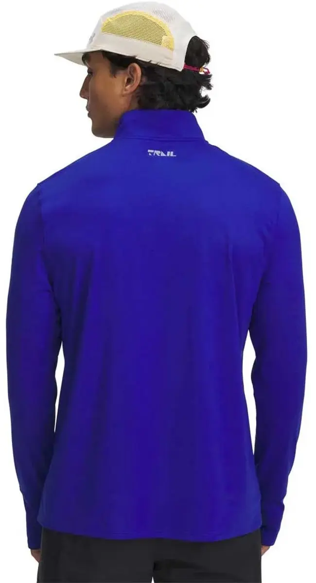 Under Armour Trail Run Sweatshirt M - Blauw