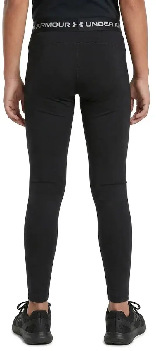 Under Armour HeatGear Meisjes Sportbroek 164 - Zwart/Wit