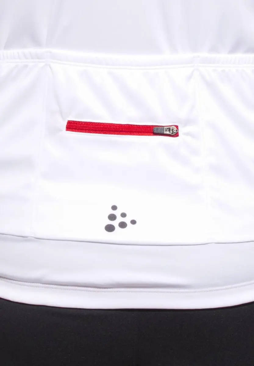 Craft Classic Logo Jersey Heren - Wit L - afbeelding 6 van 6