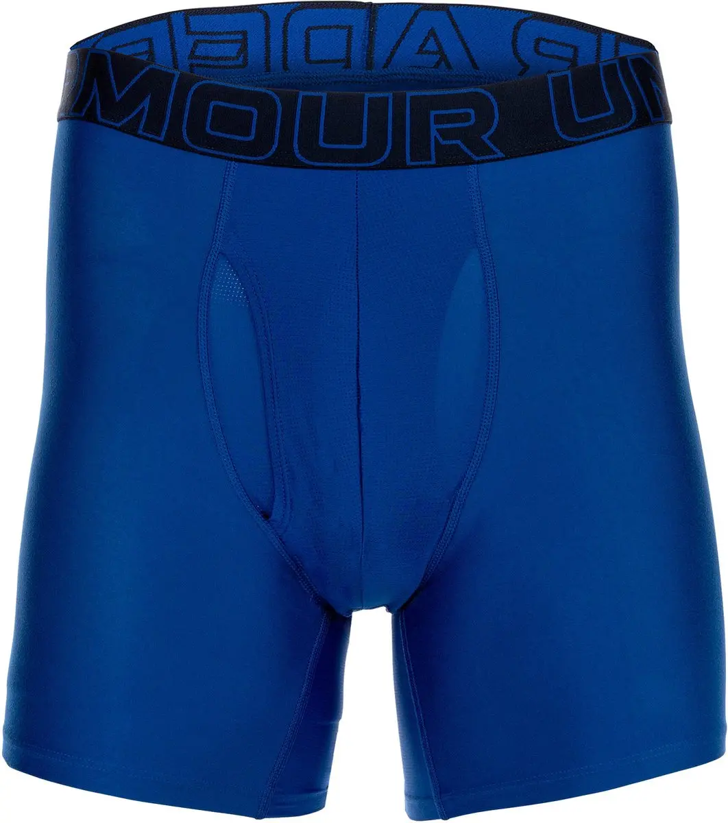 Under Armour UA Performance Tech Boxershorts - 3 Stuks Blauw/Grijs