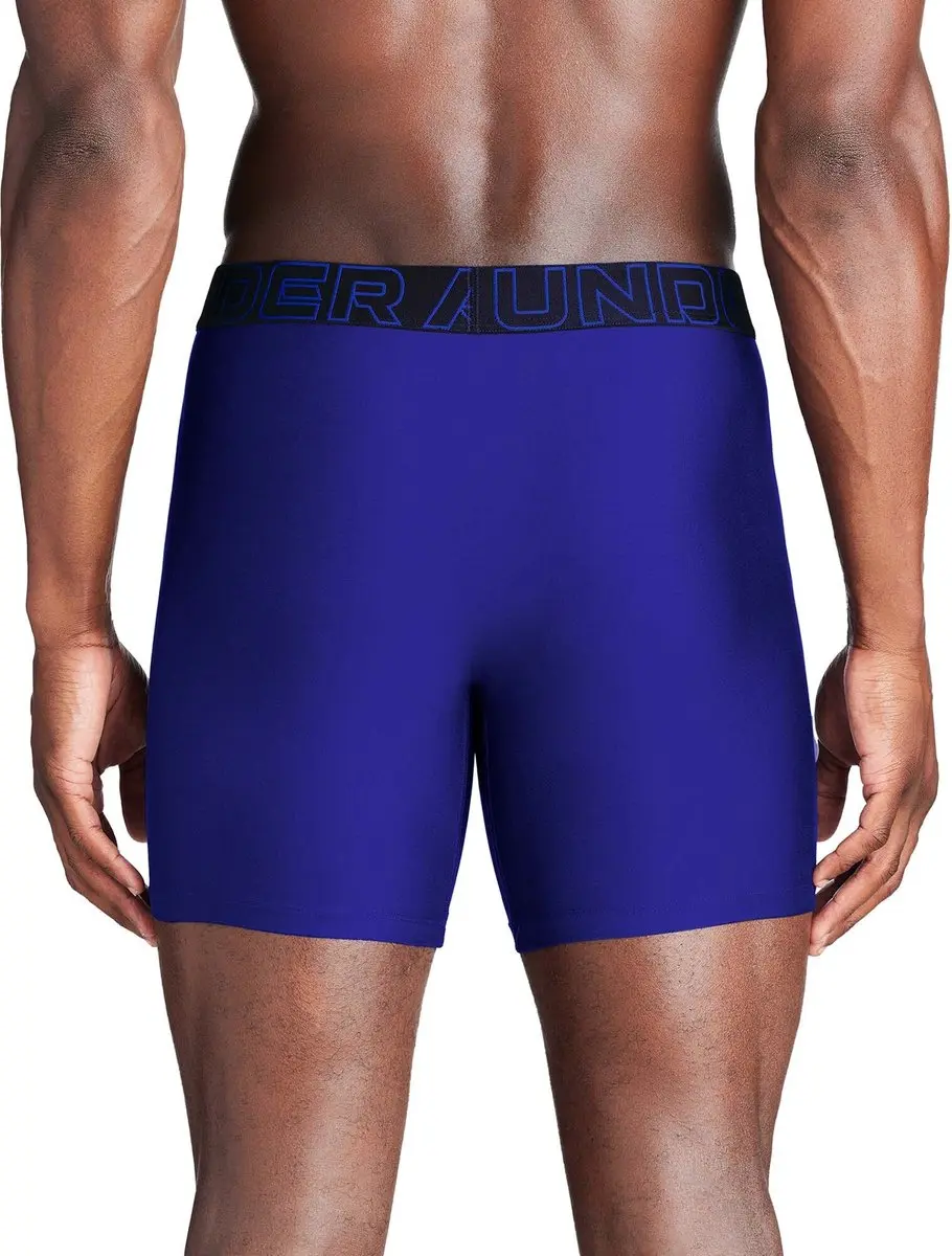 Under Armour UA Performance Tech Boxershorts - 3 Stuks Blauw/Grijs