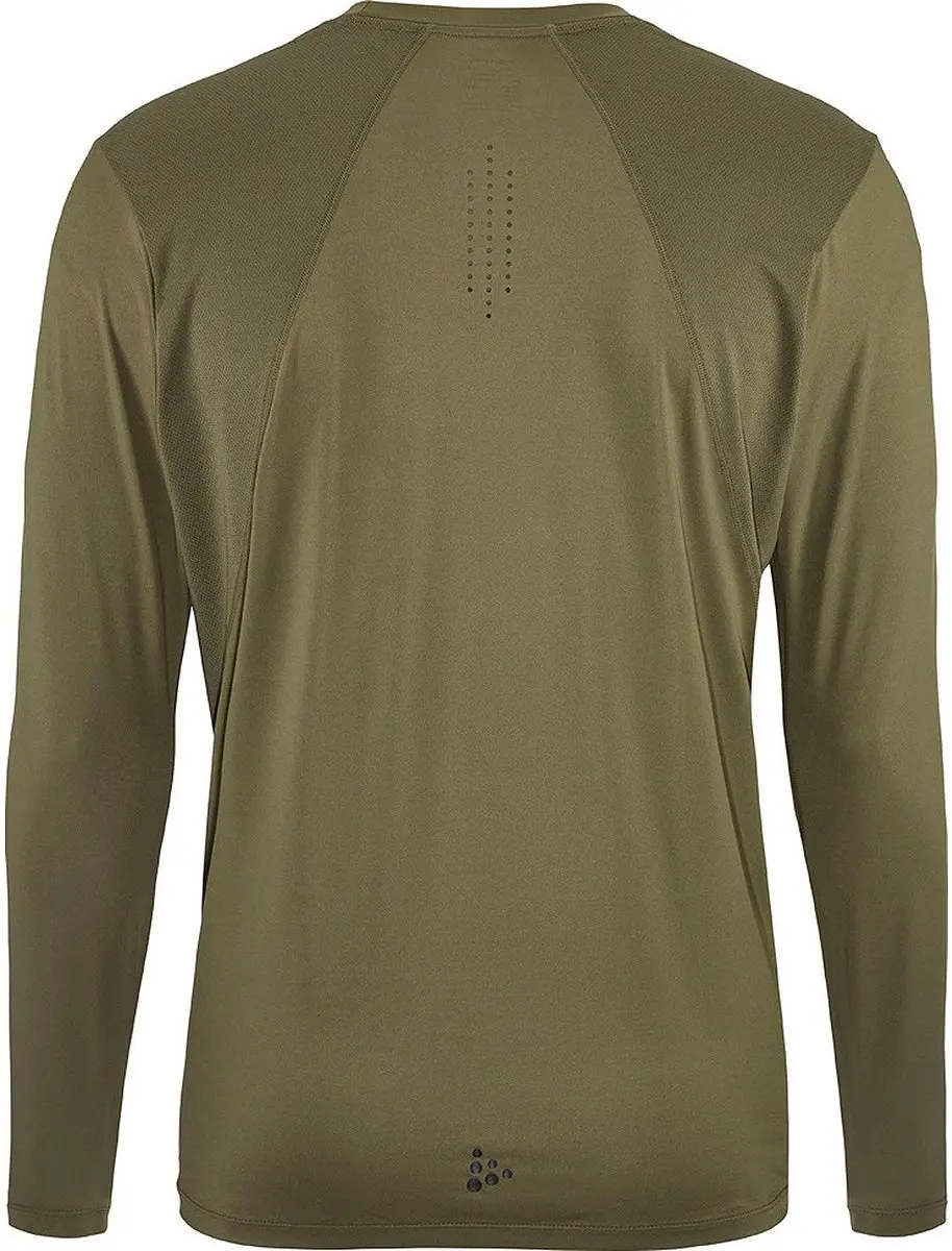 Craft ADV ESSENCE LS TEE 2 Heren T-shirt - Maat M - Groen