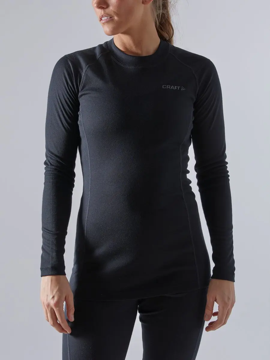 Craft CORE Warm Baselayer Set Dames XXL - AGBA0021 - Zwart