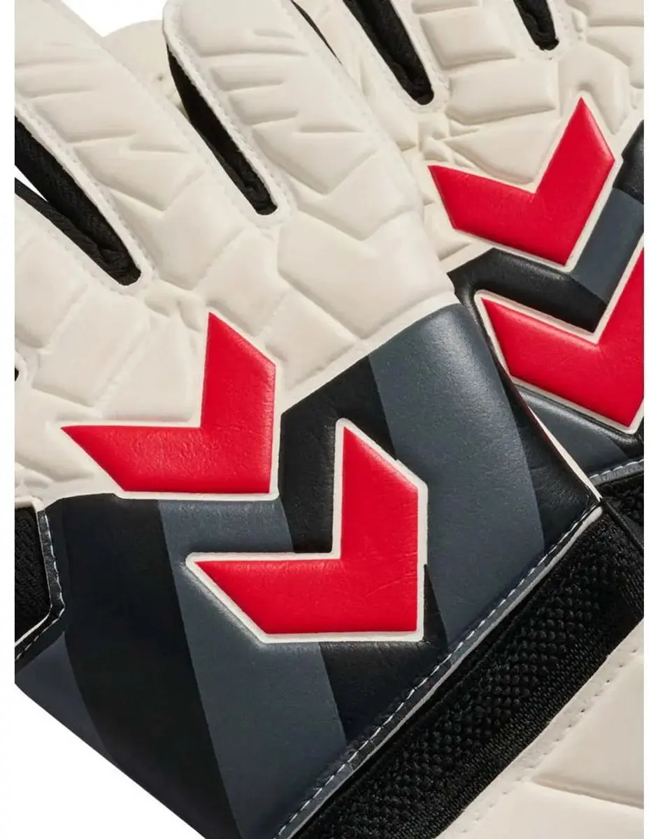 Hummel Allround Grip Keepershandschoenen 8 - Wit/Zwart/Rood