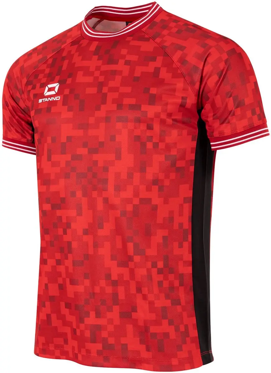 Stanno Pixel Keeperstenue Red Black
