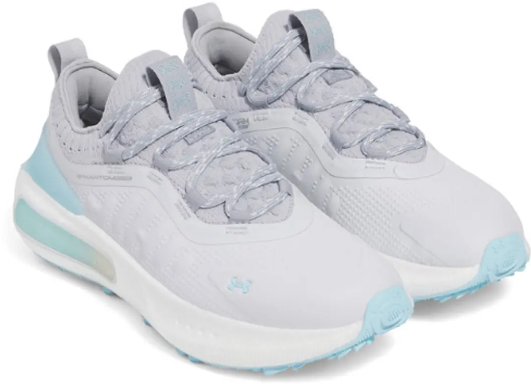 Under Armour W Phantom Fore Dames Golfschoenen - 38 - Grijs/Lichtblauw