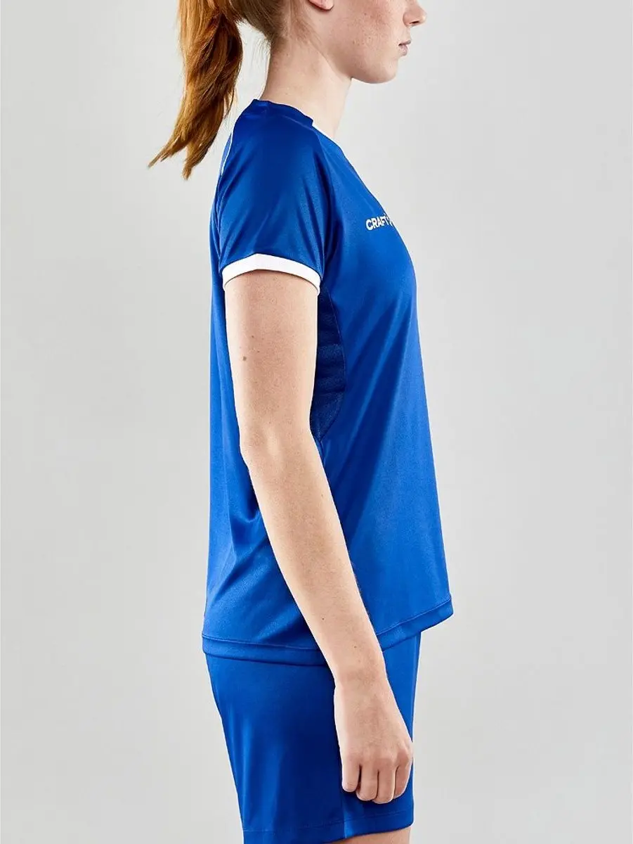 Craft Progress 2.0 Shirt Dames - Korte mouw - Royal - XL