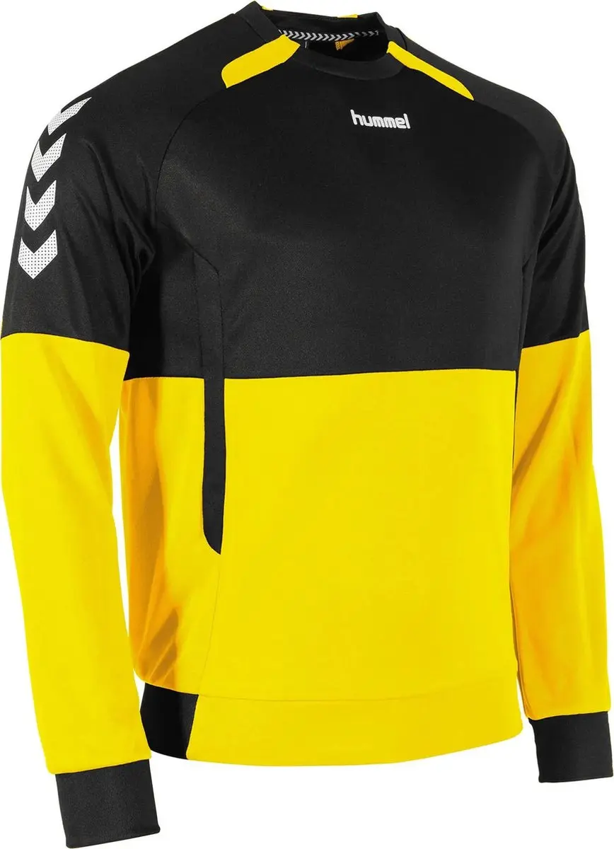Hummel Authentic Top Round Neck Sporttrui - XXXL - Geel - afbeelding 6 van 6