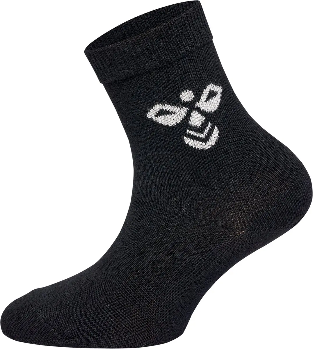 Hummel Sutton Kindersokken 28-31 - 3-pack - Zwart