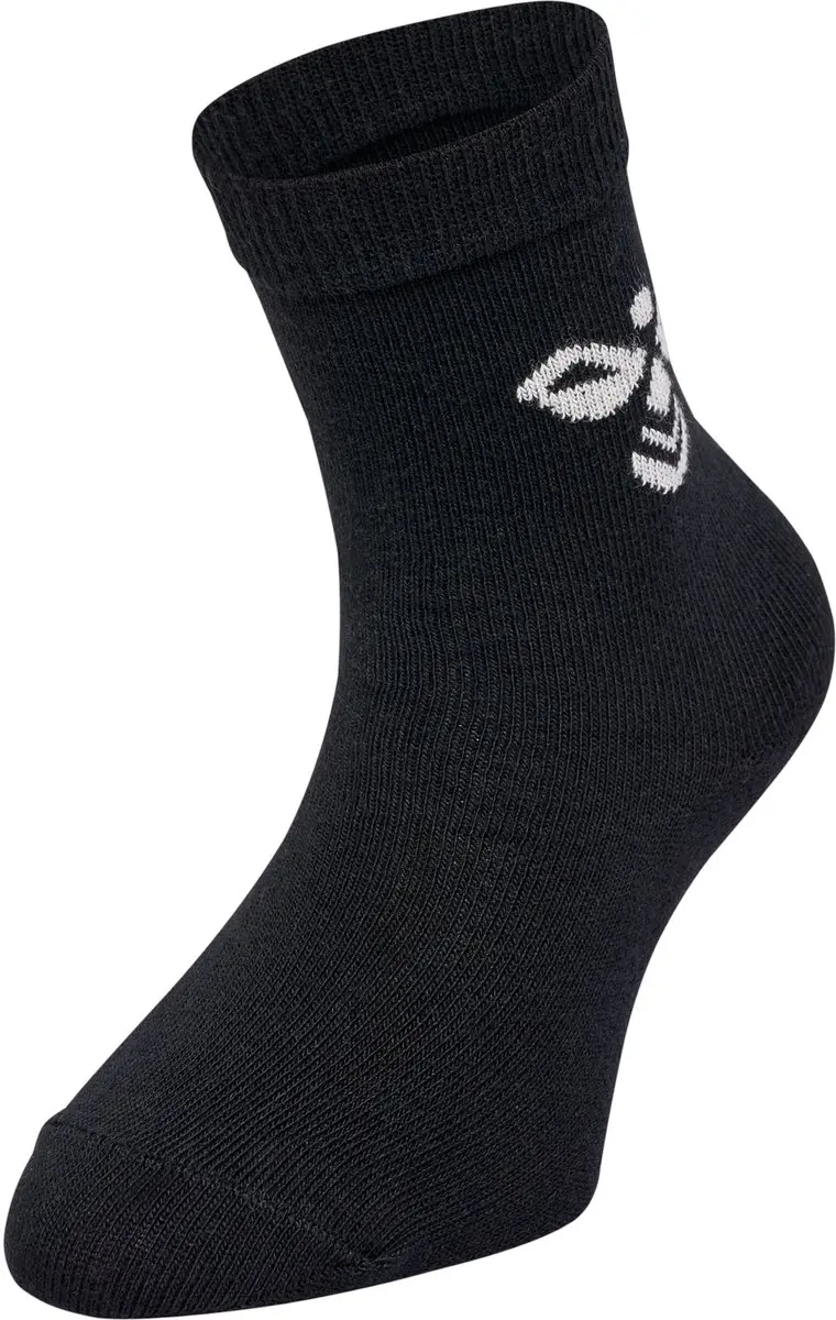 Hummel Sutton Kindersokken 28-31 - 3-pack - Zwart