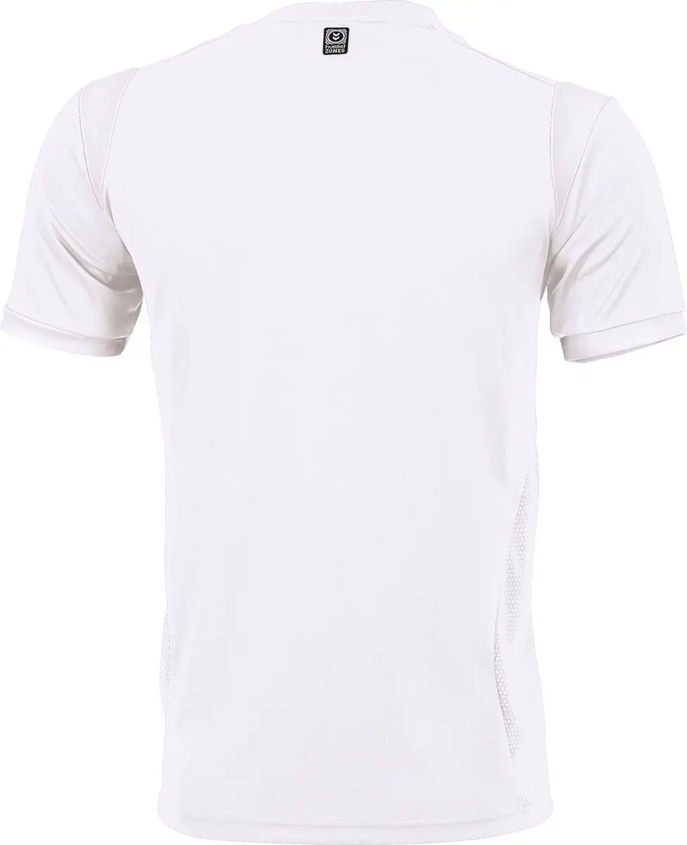 hummel Club S/S Sportshirt Unisex M - Wit