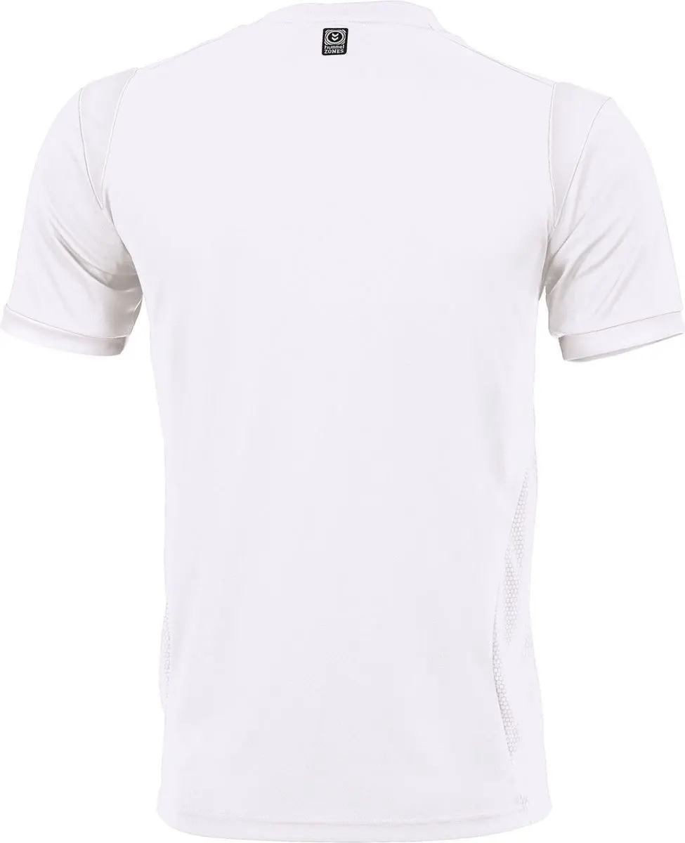 hummel Club S/S Sportshirt Unisex M - Wit
