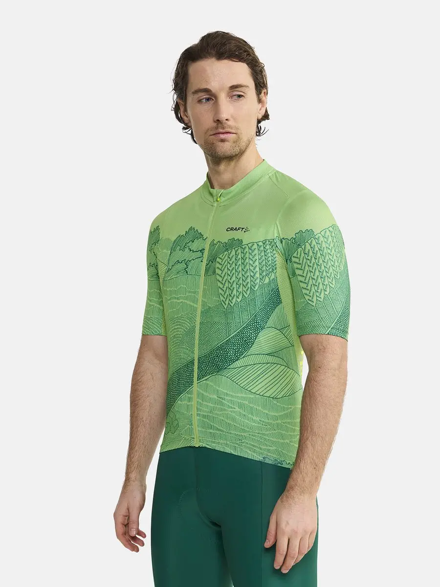 Craft Adv Endur Graphic Fietsshirt Heren - S - Zwart