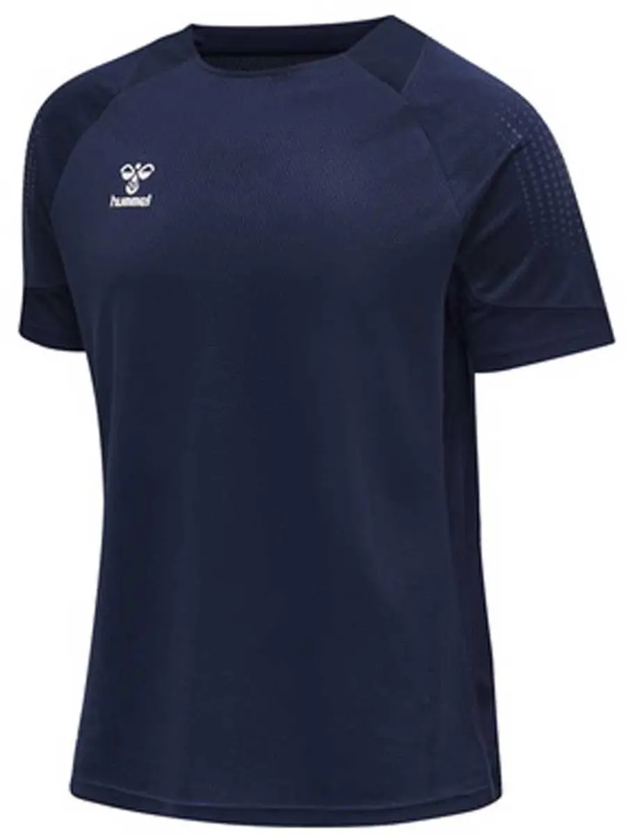 Hummel Lead Poly T-shirt 152cm - Marine