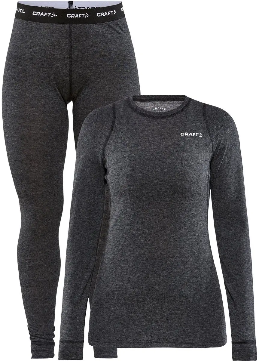 Craft Core Wool Merino Set Thermoshirt Dames