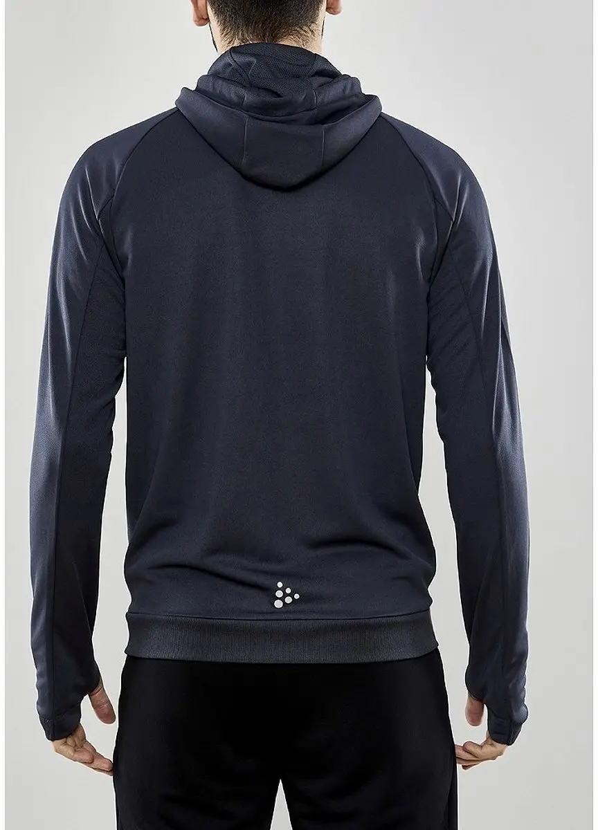 Craft Evolve Hooded Sportvest - S - Donkergrijs