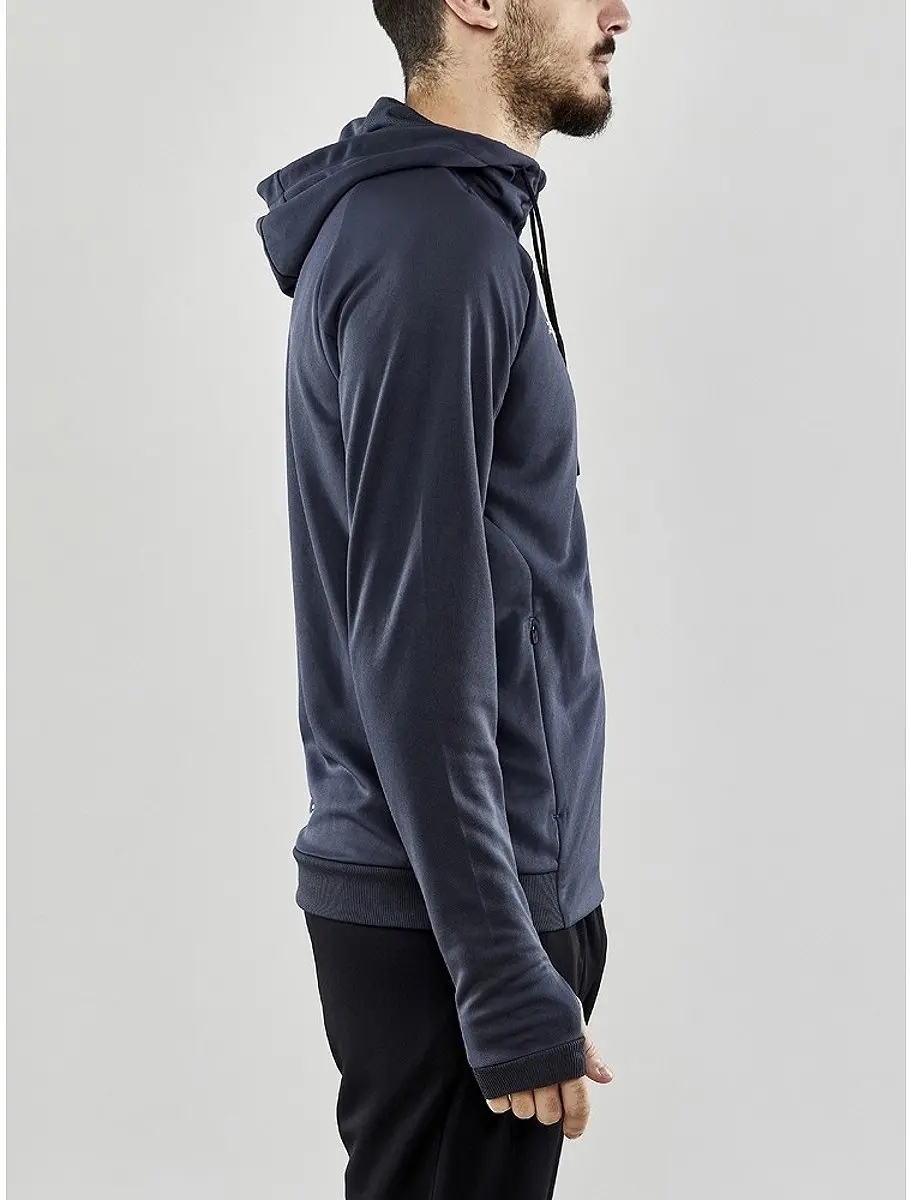Craft Evolve Hooded Sportvest - S - Donkergrijs